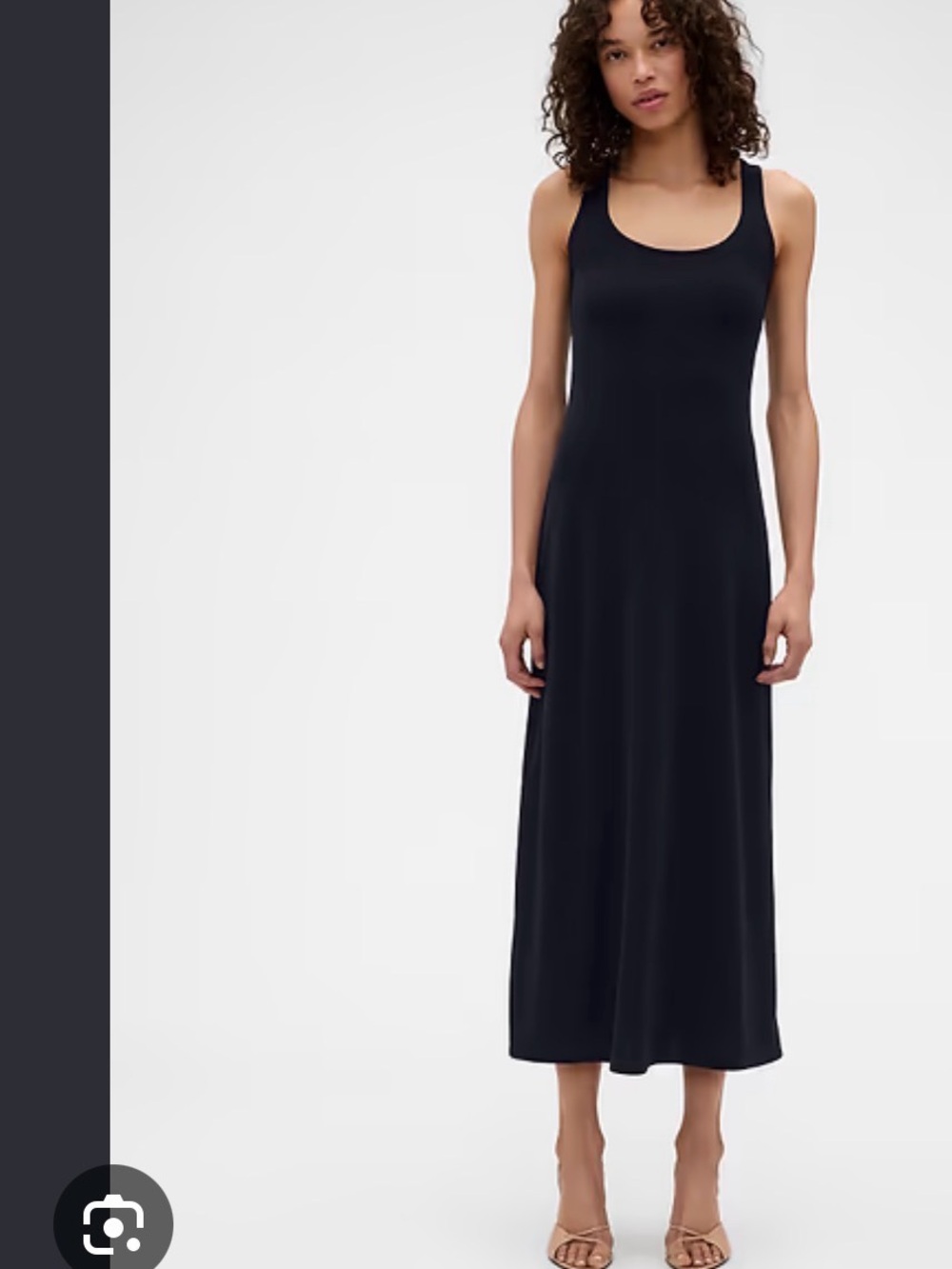 Victoria Beckham dark navy (midnight) Scoop-Neck Maxi Dressg